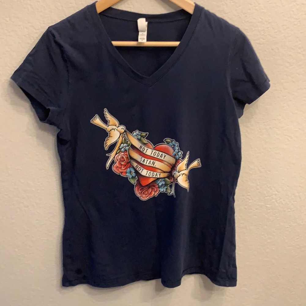 Not Today Satan T-shirt